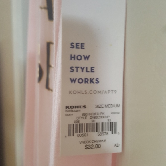 APT 9 intimates Medium (NWT) - Picture 3 of 5